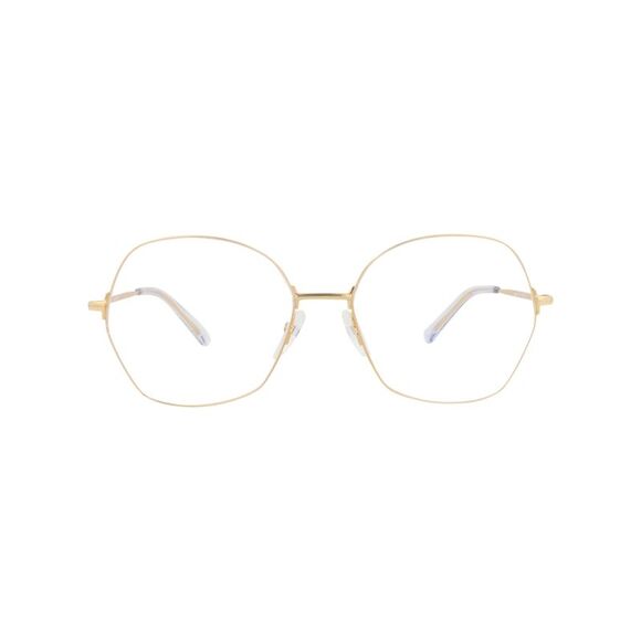 Balenciaga Round-Frame Metal Optical Frames Gold Unisex-Adult - Picture 1 of 6